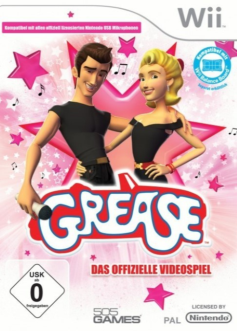 Grease - The Official Video Game — box-2D (DE)