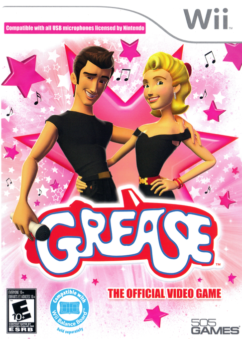 Grease - Le Jeu Vidéo Officiel box art