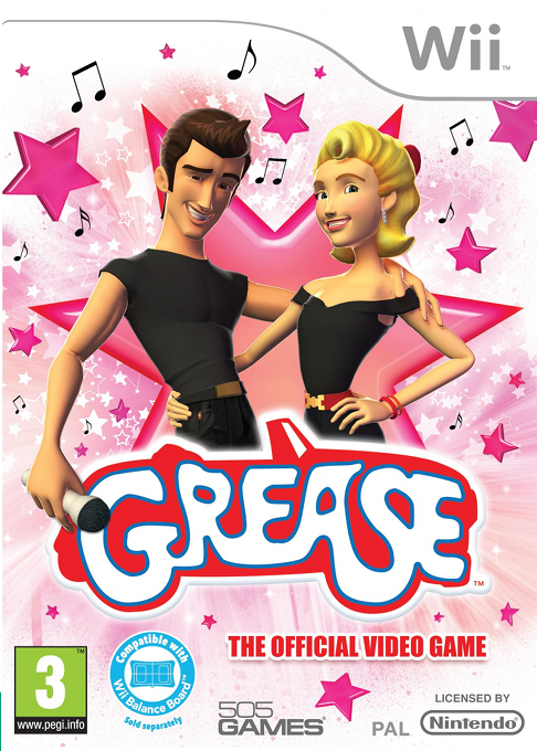 Grease - The Official Video Game — box-2D (EU)