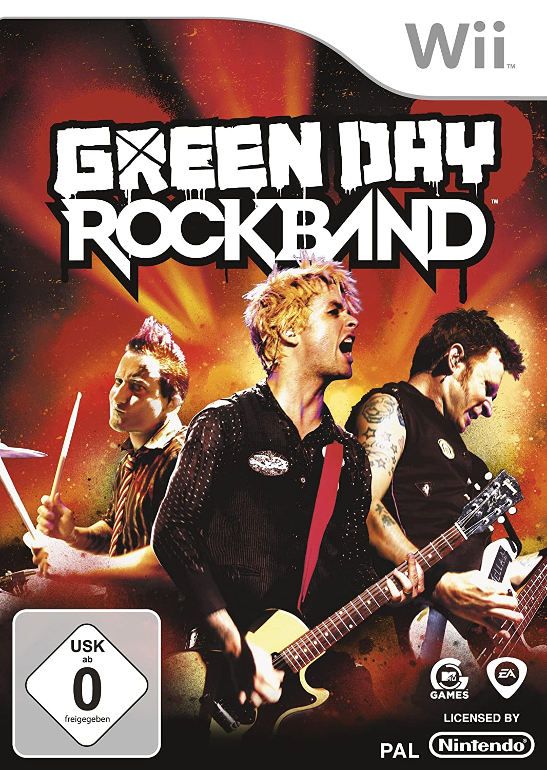 Green Day - Rock Band — box-2D (DE)