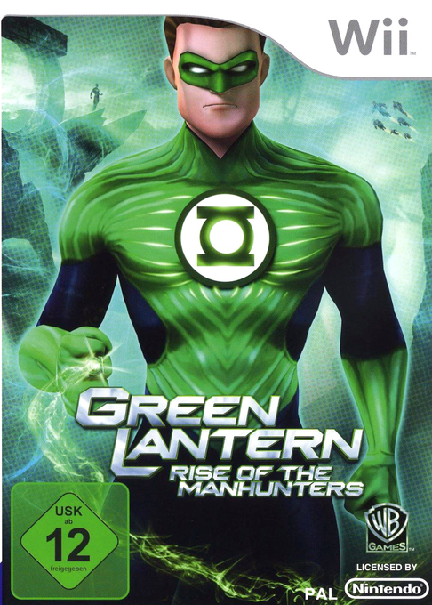 Green Lantern - La Révolte Des Manhunters — box-2D (DE)