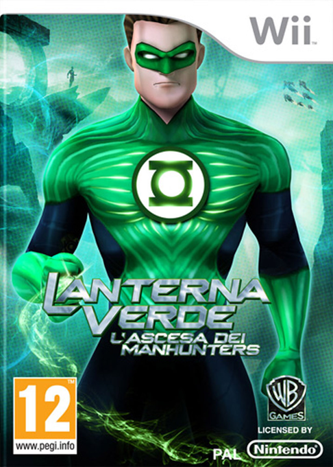 Green Lantern - La Révolte Des Manhunters — box-2D (IT)