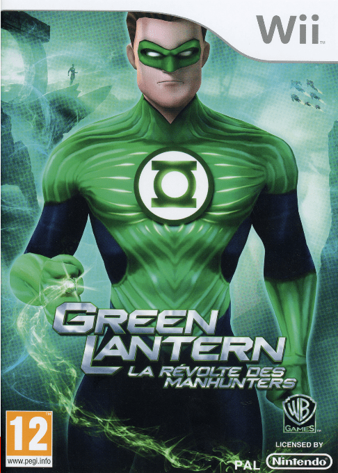Green Lantern - La Révolte Des Manhunters — box-2D (FR)