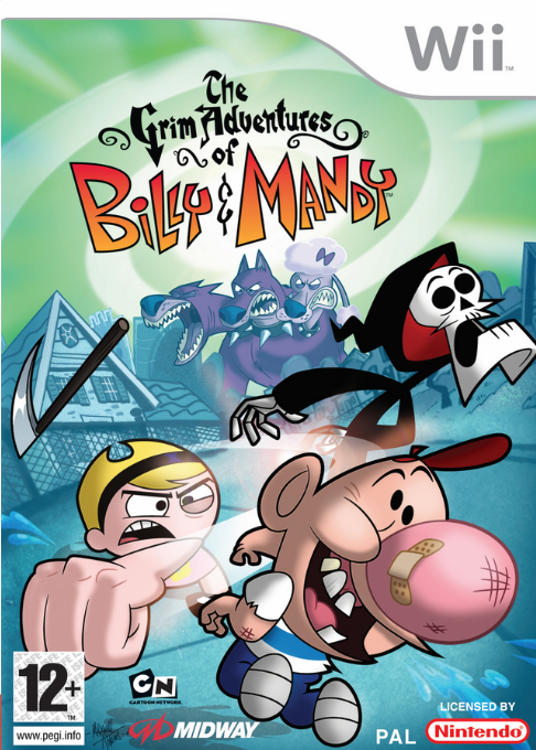 Grim Adventures Of Billy And Mandy, The — box-2D (FR)