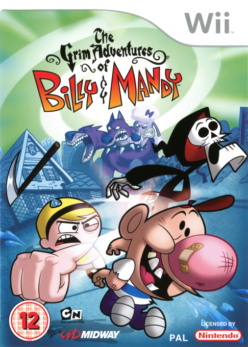 Grim Adventures Of Billy And Mandy, The — box-2D (UK)