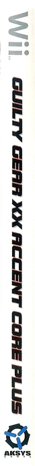 Guilty Gear Xx Accent Core Plus — box-2D-side (US)