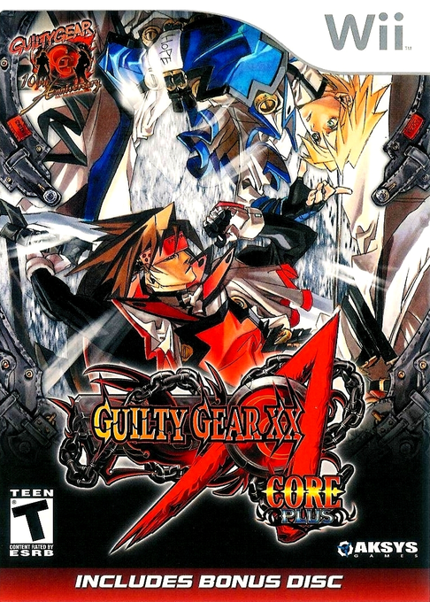Guilty Gear Xx Accent Core Plus box art