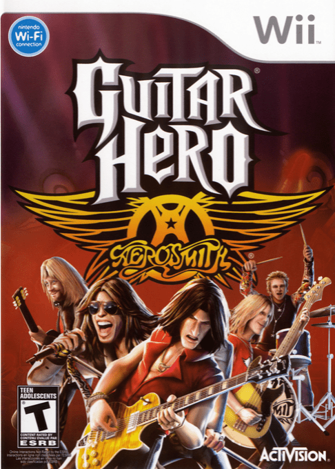 Guitar Hero - Aerosmith box art