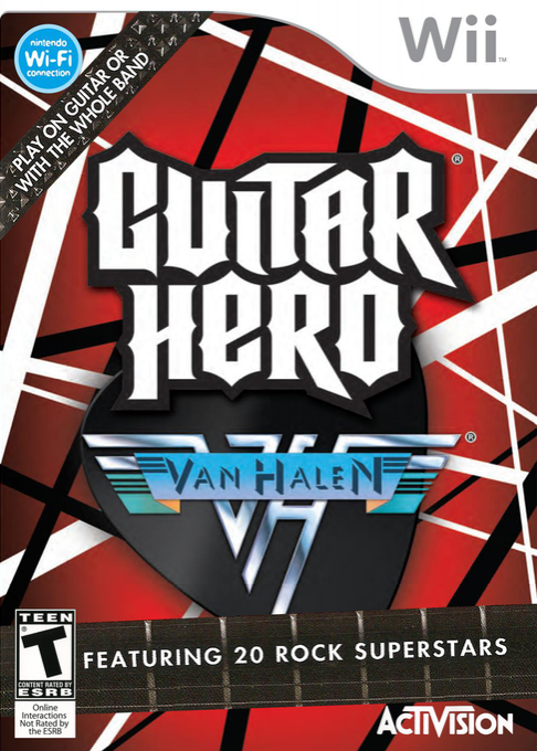 Guitar Hero - Van Halen box art