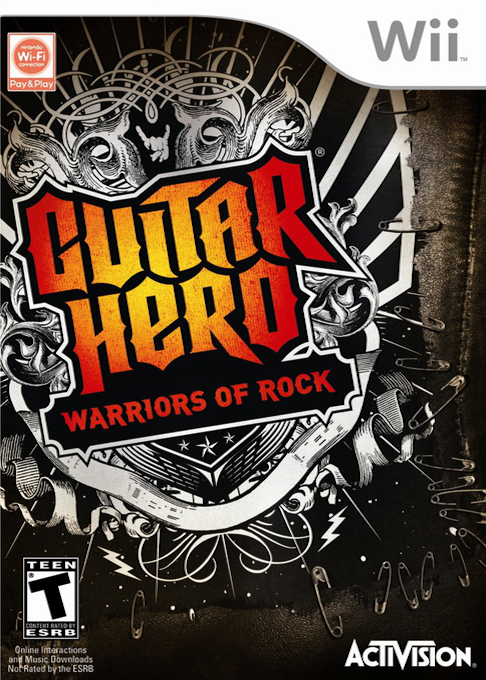 Guitar Hero - Warriors Of Rock box art