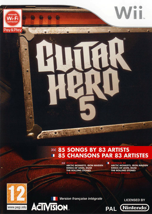 Guitar Hero 5 — box-2D (FR)