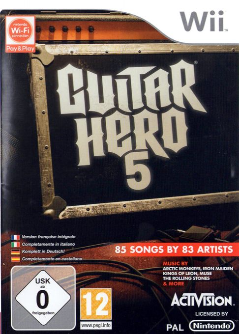 Guitar Hero 5 — box-2D (DE)