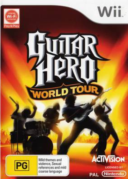 Guitar Hero - World Tour — box-2D (AU)