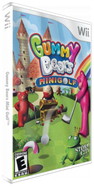 Gummy Bears - Mini-golf — box-3D (US)