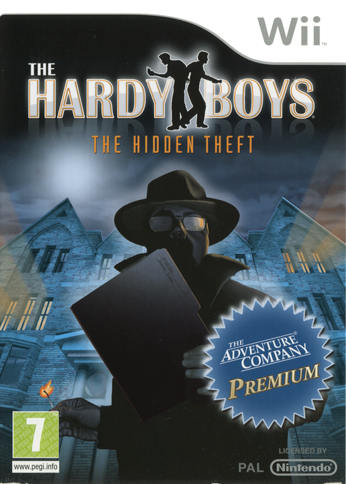 Hardy Boys - The Hidden Theft, The — box-2D (UK)
