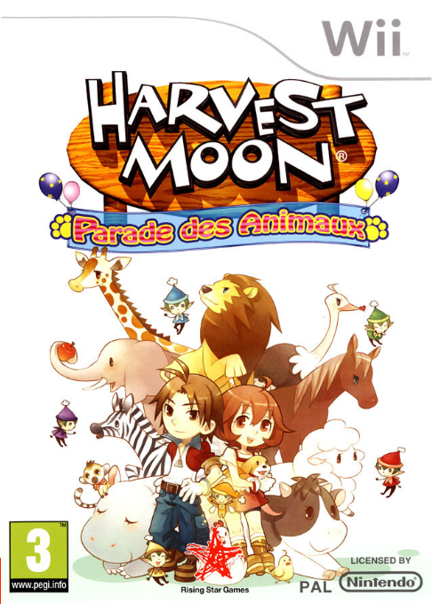 Harvest Moon - Animal Parade — box-2D (FR)