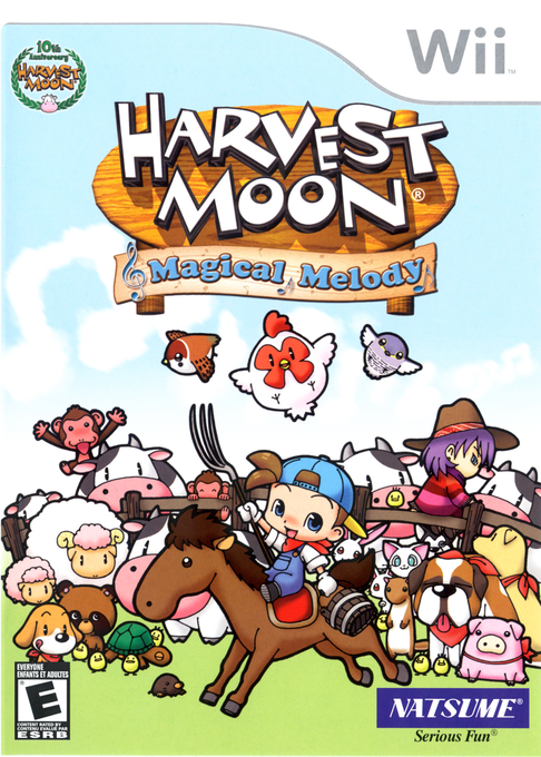 Harvest Moon - Magical Melody box art
