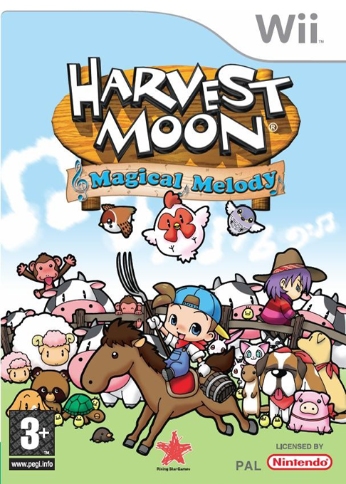 Harvest Moon - Magical Melody — box-2D (EU)