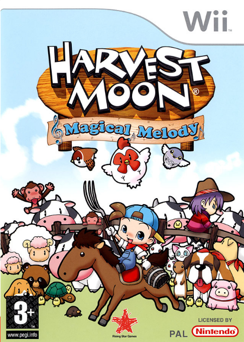 Harvest Moon - Magical Melody — box-2D (FR)