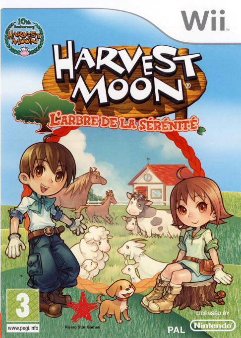 Harvest Moon - Tree of Tranquility — box-2D (FR)