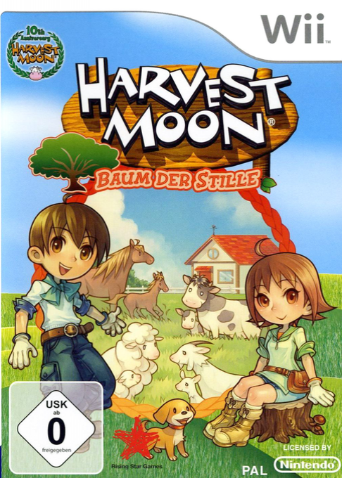 Harvest Moon - Tree of Tranquility — box-2D (DE)
