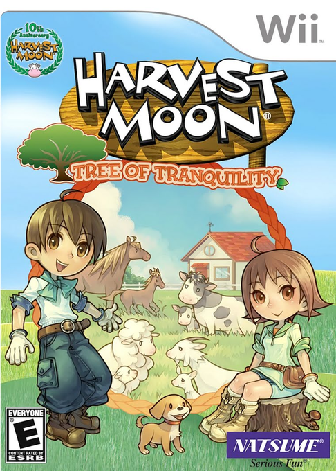Harvest Moon - Tree of Tranquility box art
