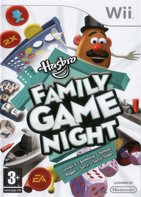 Hasbro - Family Game Night — box-2D (EU)