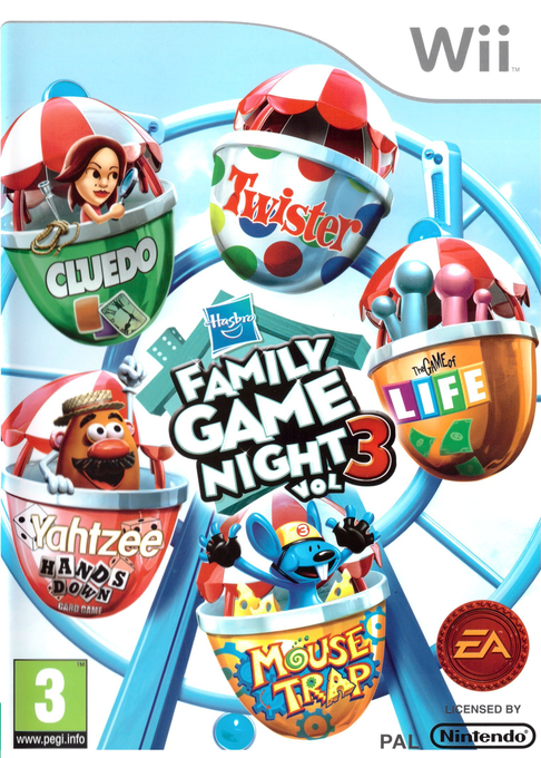 Hasbro - Ce Soir On Joue En Famille 3 — box-2D (UK)