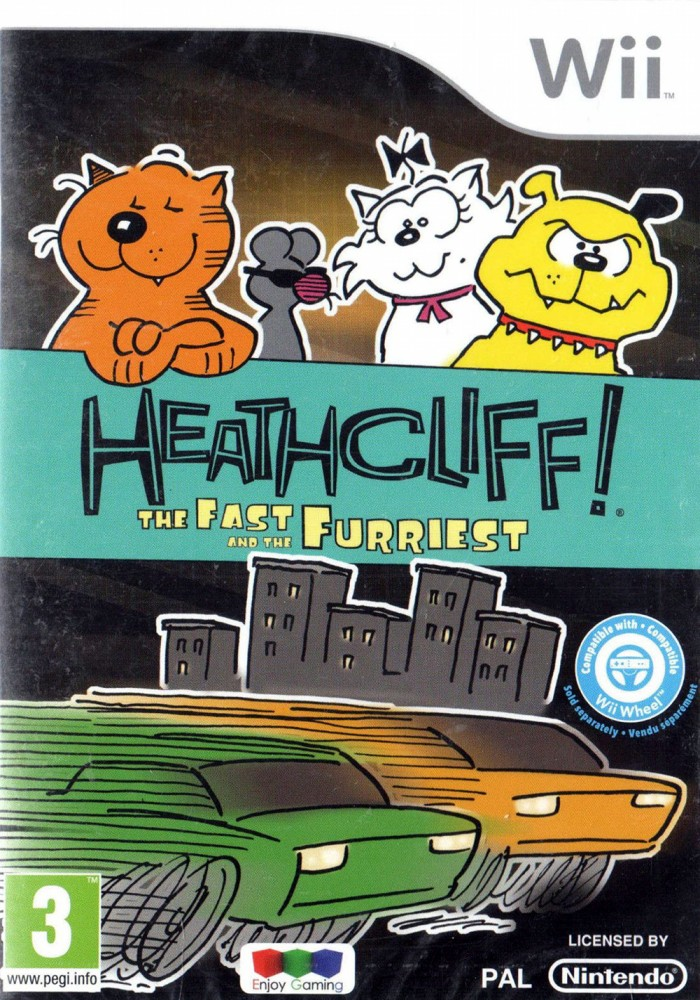 Heathcliff The Fast And The Furriest — box-2D (EU)