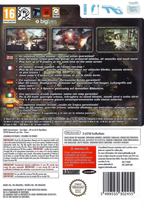 Heavy Fire - Afghanistan — box-2D-back (EU)