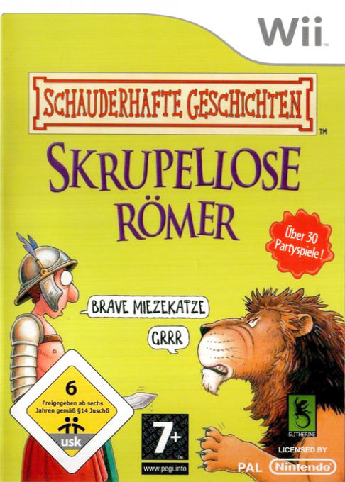 Horrible Histories - Ruthless Romans — box-2D (DE)