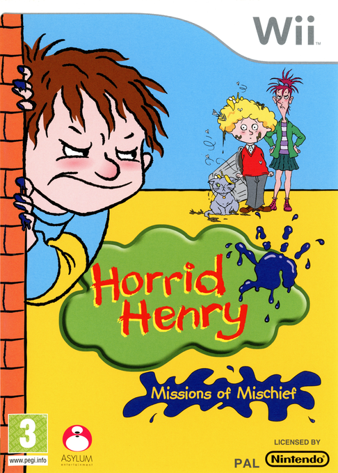 Horrid Henry - Missions of Mischief box art