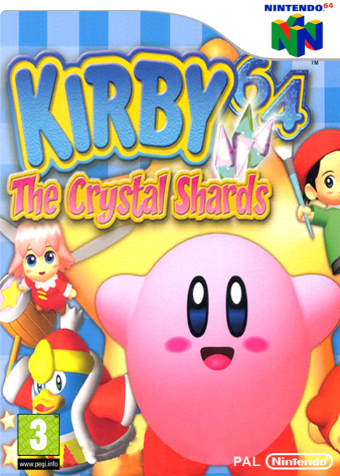 Kirby 64 -  The Crystal Shards (N64) — box-2D (EU)