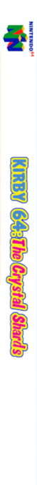 Kirby 64 -  The Crystal Shards (N64) — box-2D-side (US)