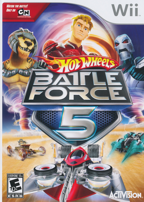 Hot Wheels - Battle Force 5 box art