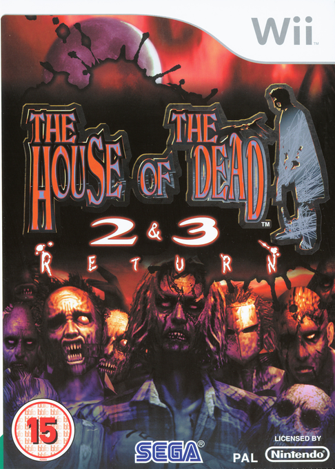 House Of The Dead 2 And 3 Return, The — box-2D (UK)