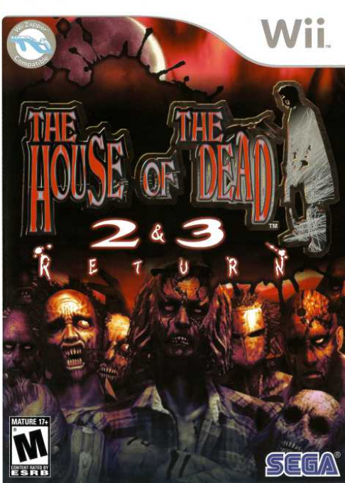 House Of The Dead 2 And 3 Return, The box art