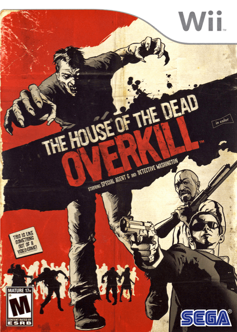 House Of The Dead - Overkill, The box art