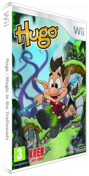 Hugo : Magic in the Trollwoods — box-3D (EU)