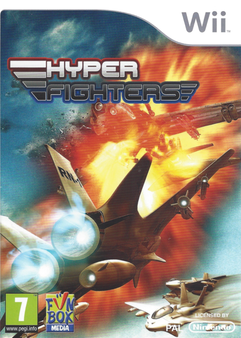 Hyper Fighters — box-2D (EU)