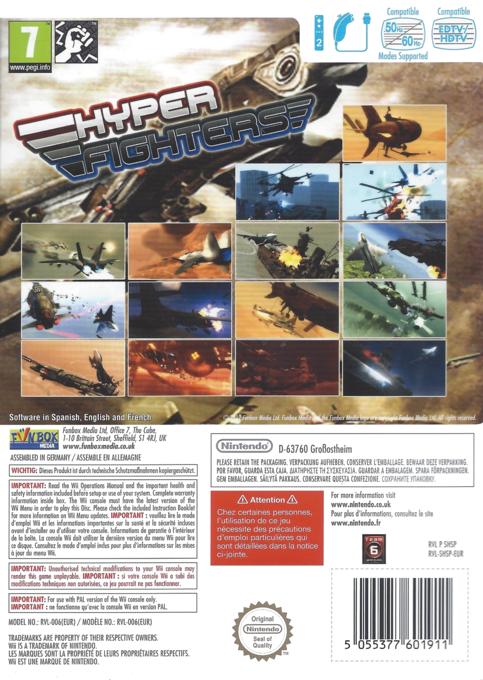 Hyper Fighters — box-2D-back (EU)