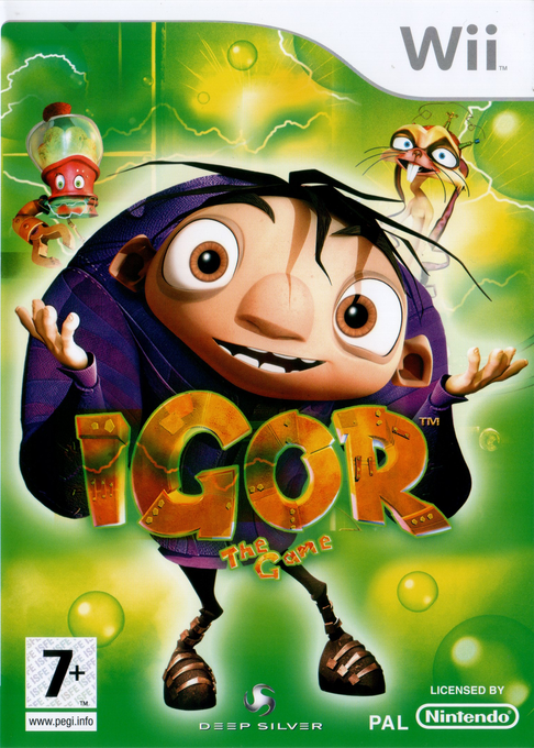 Igor the Game — box-2D (EU)