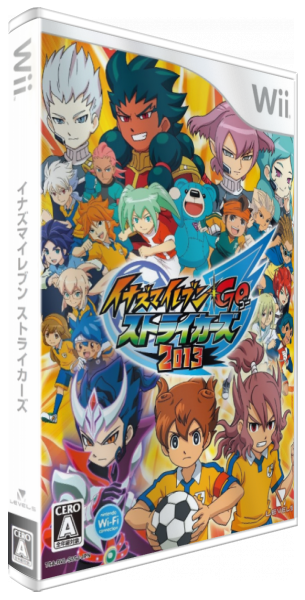 Inazuma Eleven Go - Strikers 2013 — box-3D (JP)