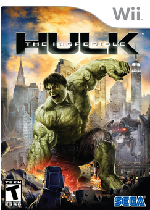 Incredible Hulk, The box art