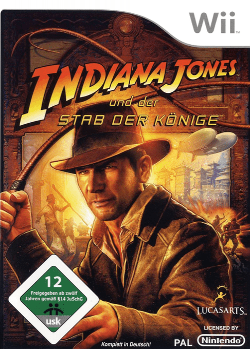 Indiana Jones Et Le Sceptre Des Rois — box-2D (DE)