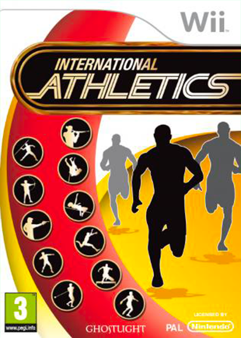 International Athletics box art
