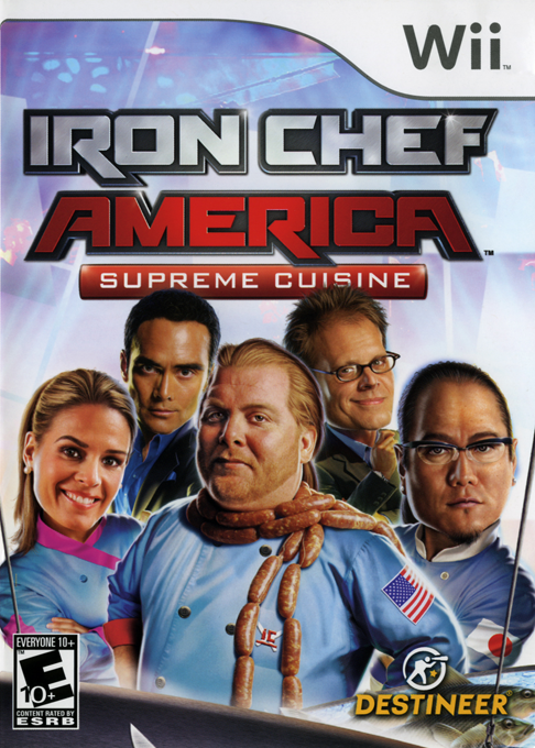 Iron Chef America - Supreme Cuisine box art