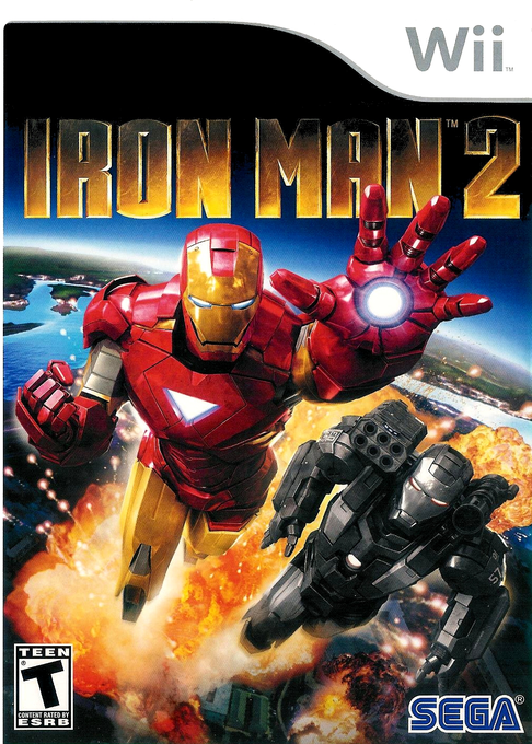 Iron Man 2 box art