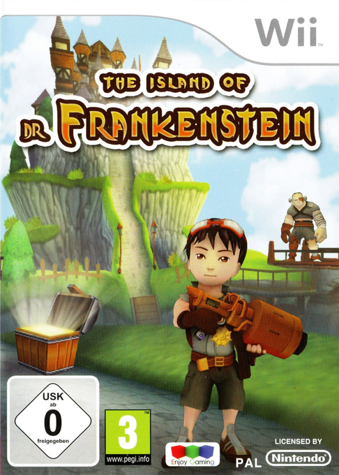 Island of Dr. Frankenstein, The — box-2D (EU)