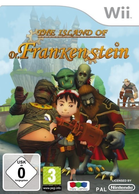 Island of Dr. Frankenstein, The — box-2D (DE)
